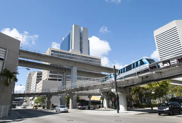 First Avenue w Miami — Zdjęcie stockowe