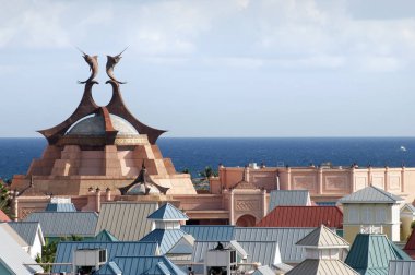 Bahamalar Cennet Adası çatılar