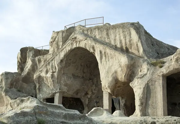 Établissement humain le plus ancien en Géorgie — Photo