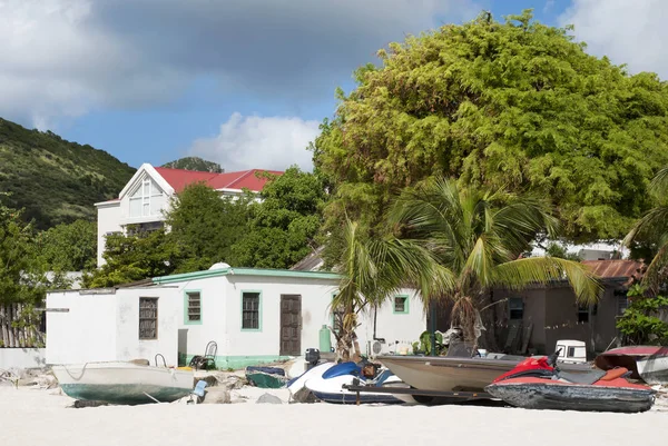 Philipsburg Town Equipamiento de playa — Foto de Stock