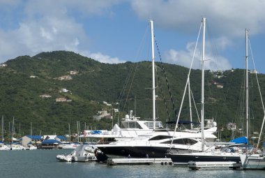 Tortola Adası Baughers Körfezi Yatları