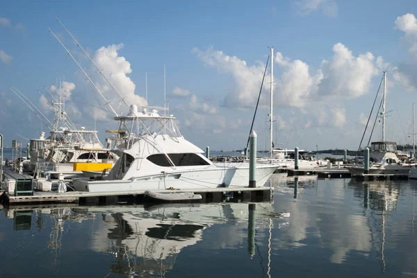 Key West Marina Yachts — Fotografia de Stock