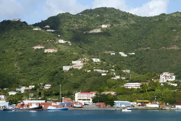 Tortola Island Road Town Port — Stock Photo, Image