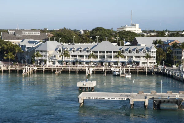 Key West dorp Marina — Stockfoto