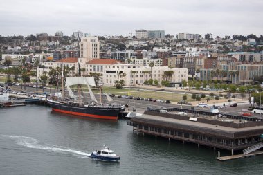 San Diego Rıhtımı Hava Görüntüsü