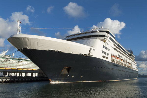 Cruise Ship Visting San Juan 