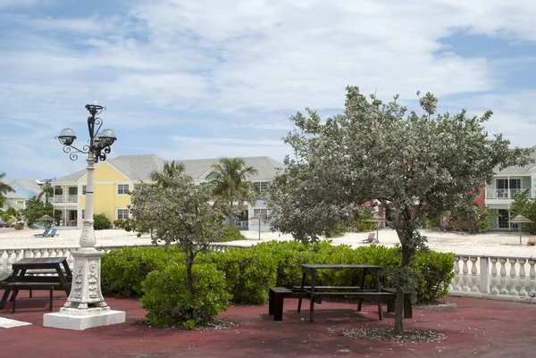 Ambiente Esterno All Interno Del Quartiere Resort Nassau Bahamas — Foto Stock