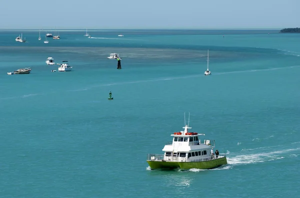 Différents Bateaux Voyageant Autour Key West Resort Île Floride — Photo