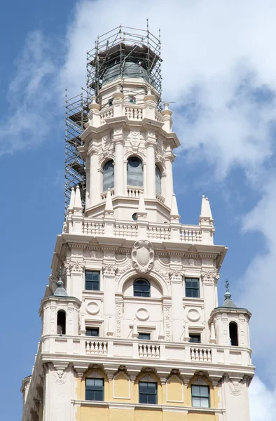 Top Van Historische Freedom Tower Reconstructie Stormschade Miami Florida — Stockfoto