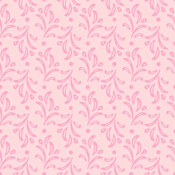 Seamless Gentle Abstract Floral Pattern Rococo Style Soft Background Shades — Stock Photo, Image
