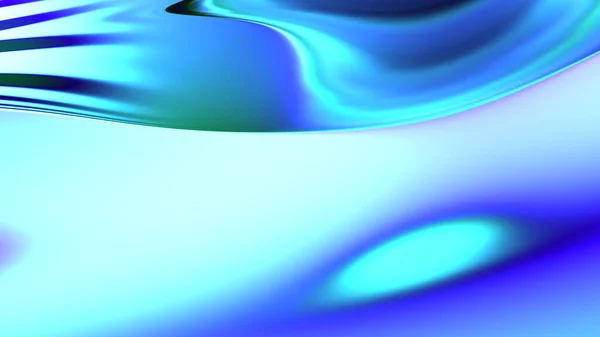 Wavy Pattern Graduated Blue Abstract Composition — Stock Photo, Image