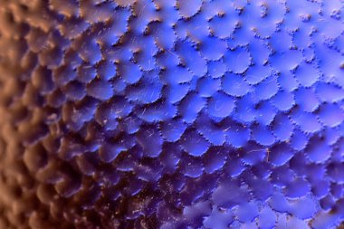 hafif yansımalı engebeli cam yüzey şeffaf mor, arkaplan, doku