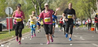 Novi Sad, Sırbistan, yarı maraton 01.4.2017.