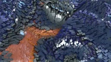 Okyanus Küpleri Dalga Arkaplanı