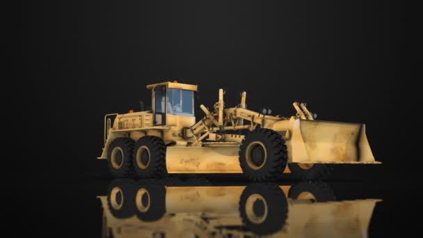 矿用卡车3D渲染 — 图库视频影像