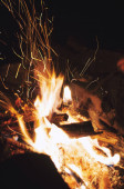 Protipožární dřevěné brighly pálení v peci. Palivové dřevo vypalování ve venkovských pecí. Hořící dřevo v krbu closeup. Ohněm a plameny. Detailní záběr na spalování palivového dřeva do krbu