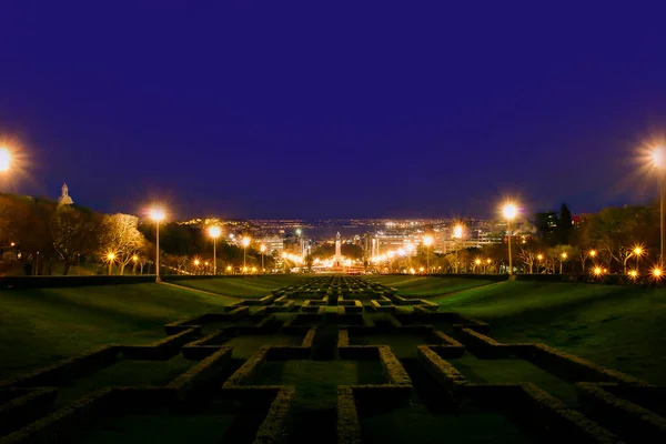 Eduardo VII. Parkı, Lizbon, Portekiz.