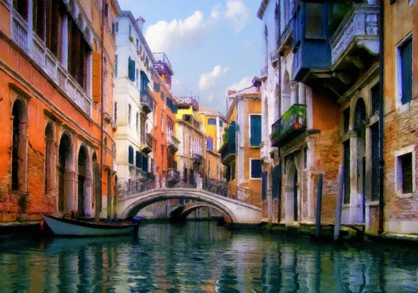 Venedik yağı tuval boyası üzerinde