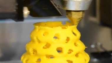 3D printerlere harcama maddeler yakın bir rakam yazdırır