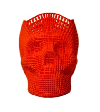 3d bir yazıcıda yazdırılan kafatası