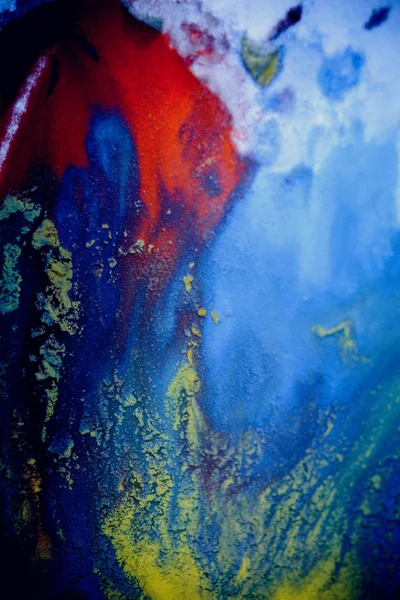 Esplosioni di vernice multicolore — Foto Stock