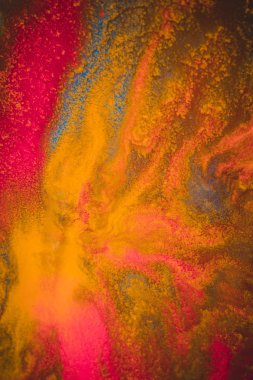 renkli boyalar bulanık arka plan boşanma