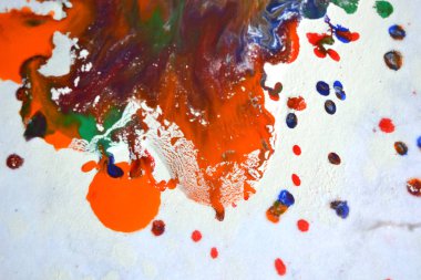 izole büyük yamalar noktalar lekesi sıçrama karışık renk