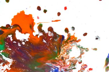 izole büyük yamalar noktalar lekesi sıçrama karışık renk