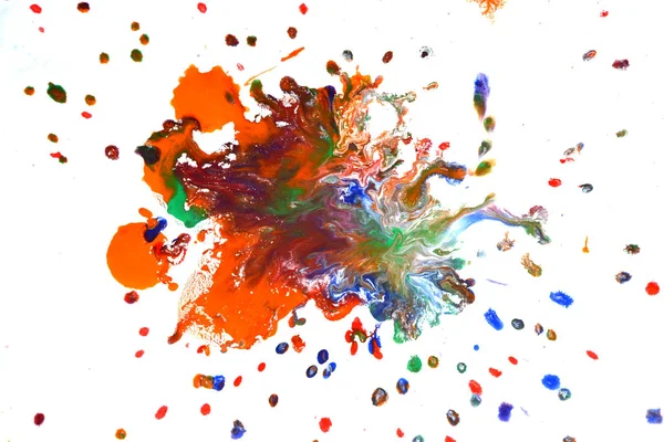 izole büyük yamalar noktalar lekesi sıçrama karışık renk