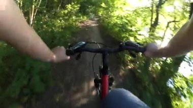 Ormanda Bisiklet pro kamera git