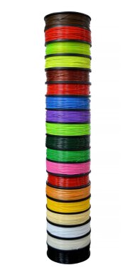 Filament wire for 3D printer clipart