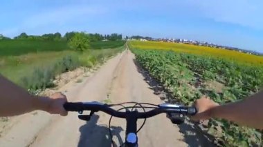 Alan Bisiklet eylem kamera