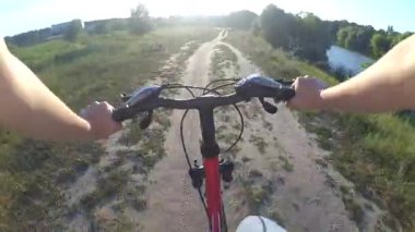 Alan Bisiklet eylem kamera