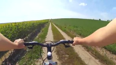 Alan Bisiklet eylem kamera