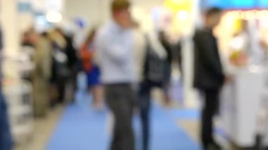 Bulanık arka plan boşluk alışveriş merkezi veya alışveriş merkezi