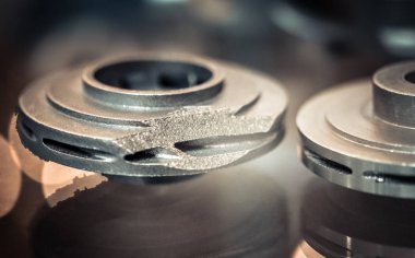 Metal 3d yazıcıya yazdırılan nesne