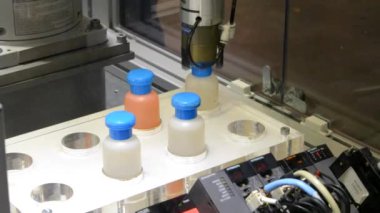 Robot endüstriyel bir tesisi