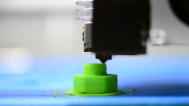 plastik şekil 3D yazıcı baskı