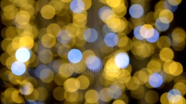 Arka plan sarı bokeh