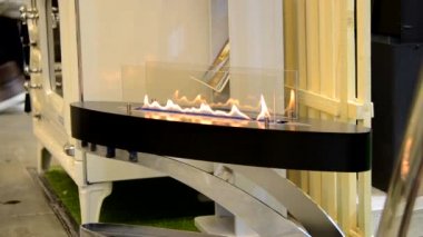 Modern biyo etanol gaz şömine fireplot. Akıllı ekolojik