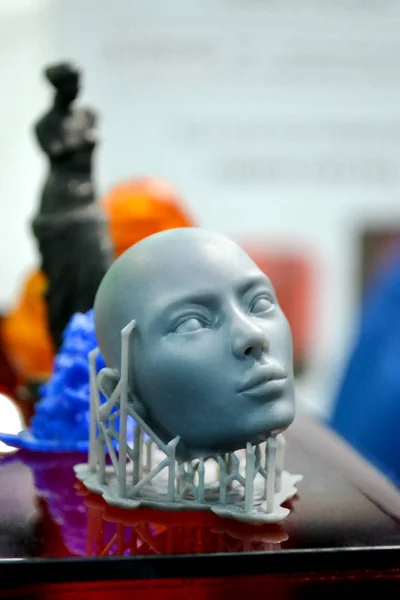 3Dプリンタで印刷されたオブジェクトのフォトポリマー. — ストック写真