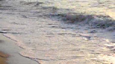 Su ve dalgalar deniz manzara manzara ülke sahne arka plan