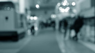 Birçok insanın soyut Odaklanamayan Bulanık Arkaplan akışı