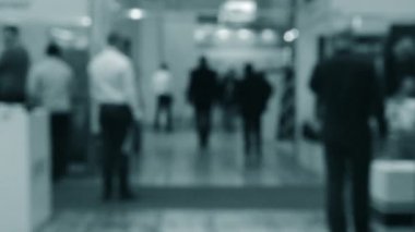 Alışveriş merkezi alıcısı, müşteri alıcısı. Etkisiz Odaklanmış Bulanık Arkaplan