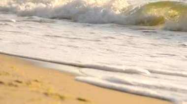 Su ve dalgalar deniz manzara manzara ülke sahne arka plan