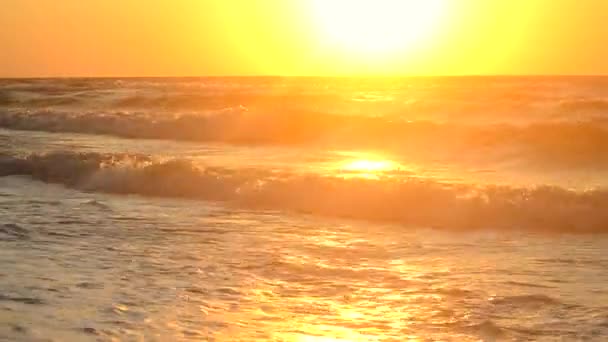 Água e ondas mar paisagem paisagem país cena fundo — Vídeo de Stock