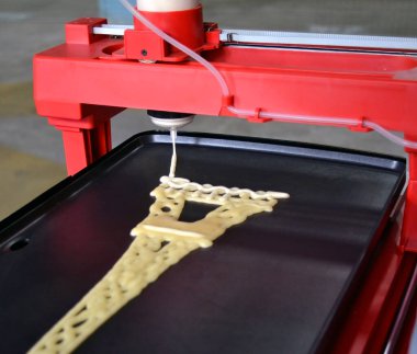 Sıvı hamur basan 3D yazıcı