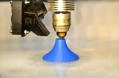 Modern 3D yazıcı yazdırma figürü