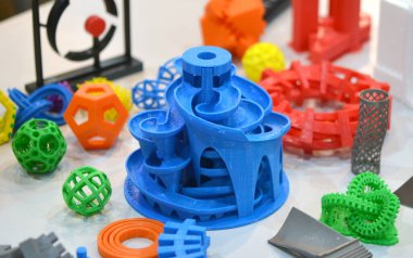 3D basımevinde modelleri
