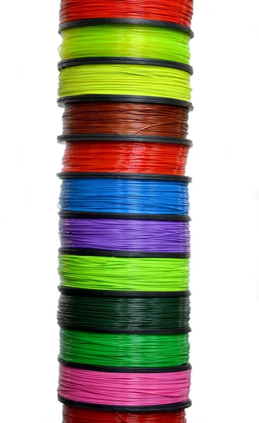Filament wire for 3D printer — Stock Photo, Image
